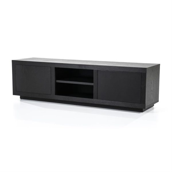 Eleonora-TV-Moebel-Helsinki-160-cm-2-Tueren-schwarz-1