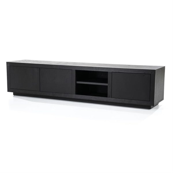 Eleonora-TV-Moebel-Helsinki-200-cm-2-Tueren-1-Schublade-schwarz-1