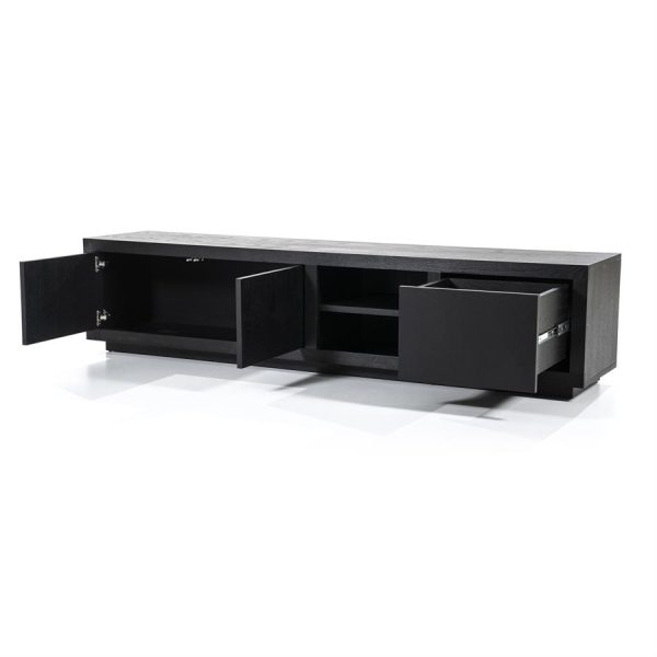 Eleonora-TV-Moebel-Helsinki-200-cm-2-Tueren-1-Schublade-schwarz-3