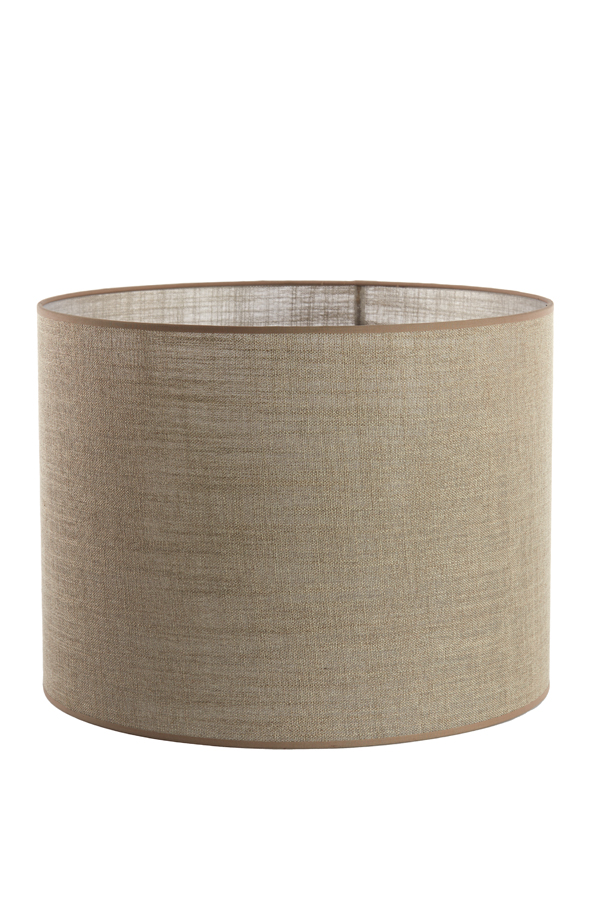 Lampenschirm rund CADEN beige