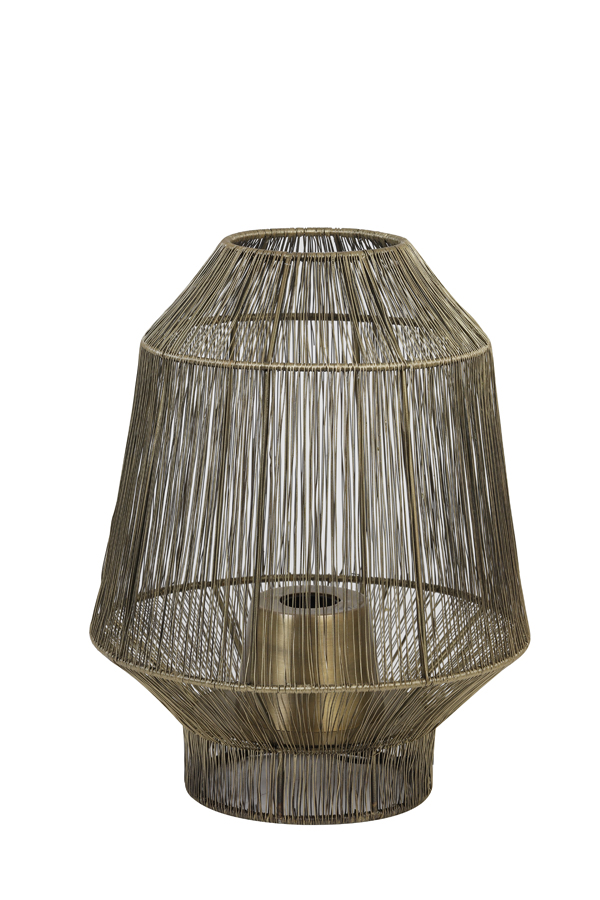 Tischlampe VITORA antik Bronze