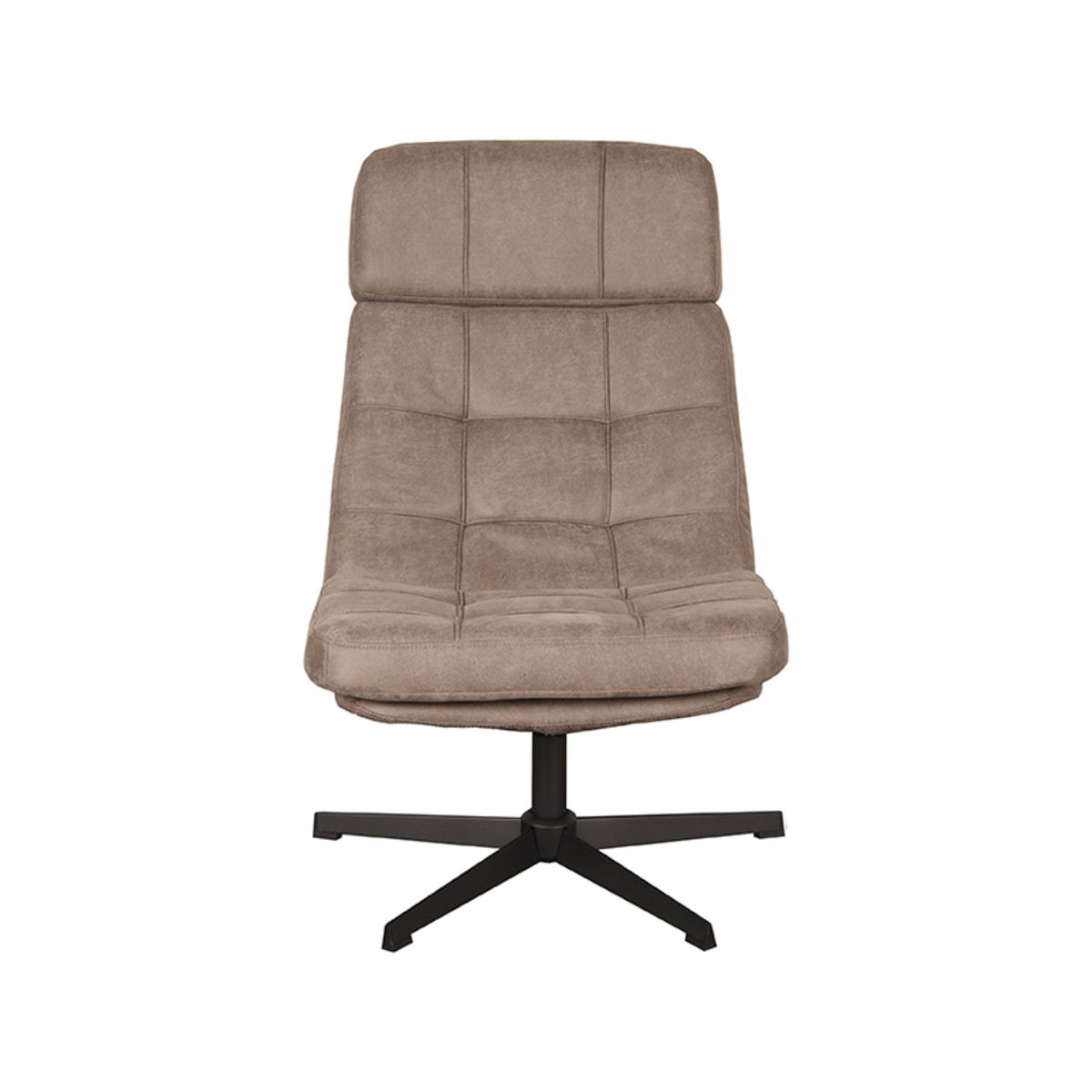 Sessel Alvar Micro Wildleder Taupe