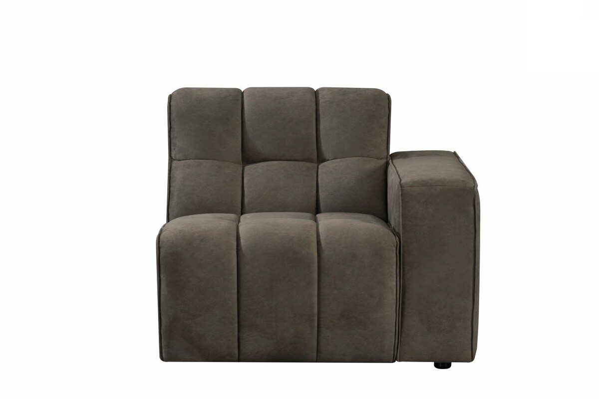 Sofa Valentino 1,5 Sitzer Arm Rechts Cosmo Taupe