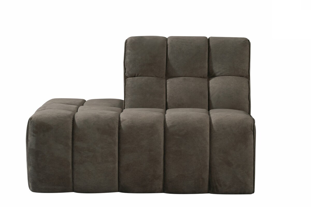 Sofa Valentino Ottomane Links Cosmo Taupe